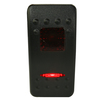 Bulldog Winch Rocker Switch-ON/OFF 5-Pin Red 20256
